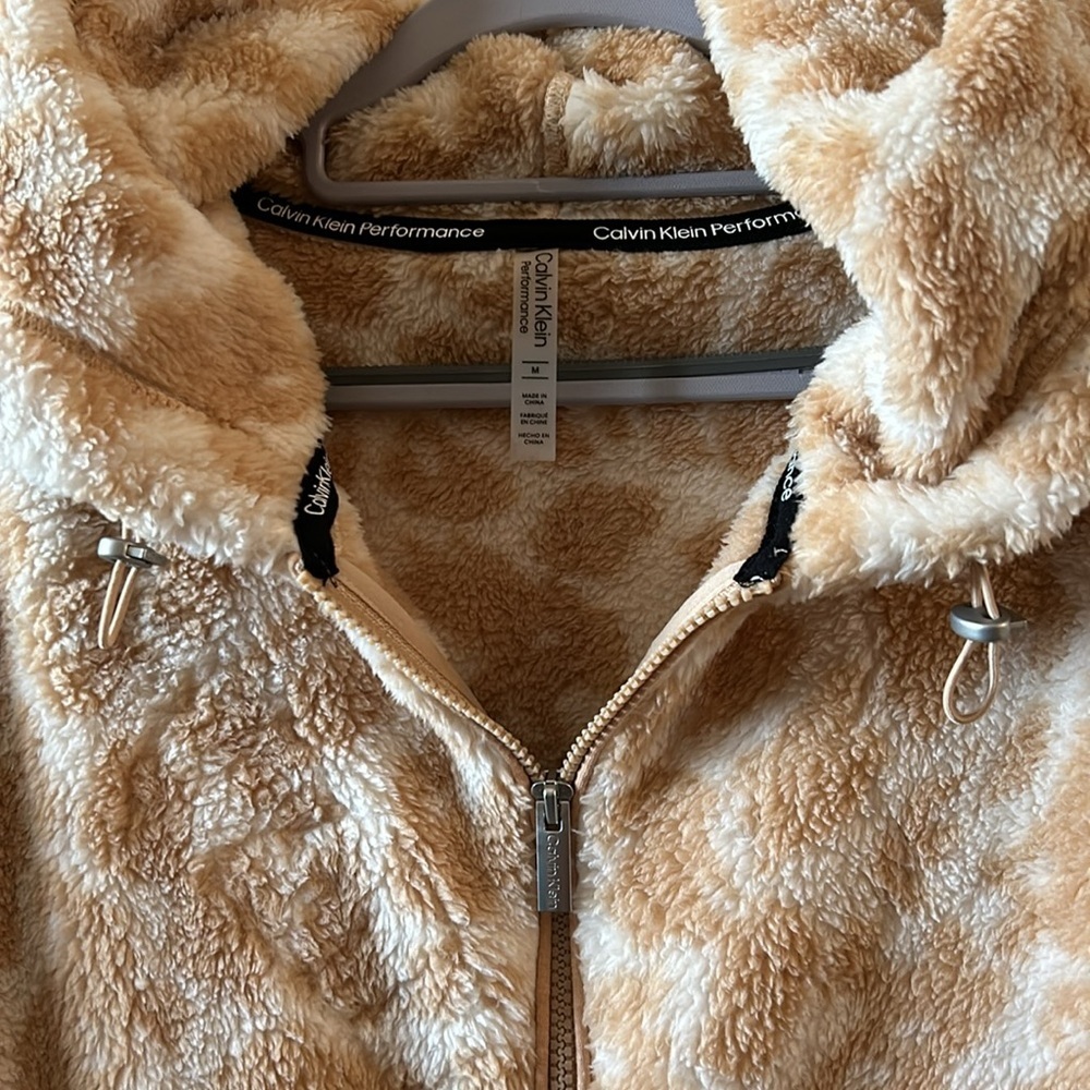Calvin Klein Performance Plush Jacket NWOT - Picture 4 of 9